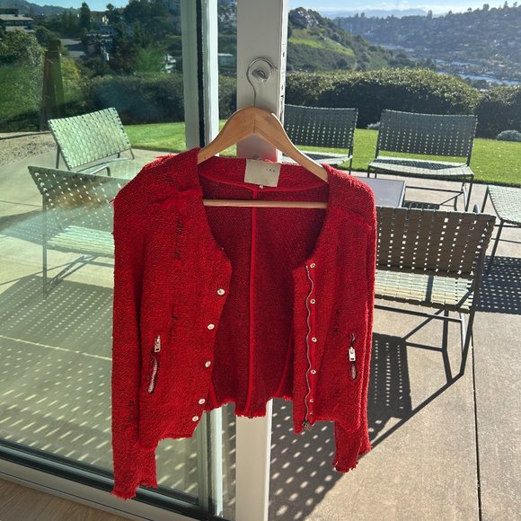 Red IRO jacket - Size 1 - Picture 2 of 4
